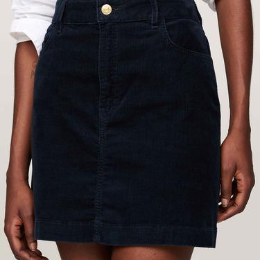  Tommy Hilfiger Kadın Mavi Etek