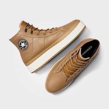  Converse Chuck Taylor All Star Equip Unisex Kahverengi Deri Bot