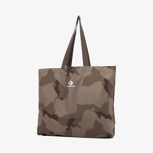  Converse Unisex Desenli Kahverengi Tote Çanta