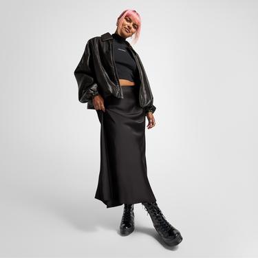  Converse Chuck 70 Plus XHi Unisex Siyah Deri Platform Sneaker