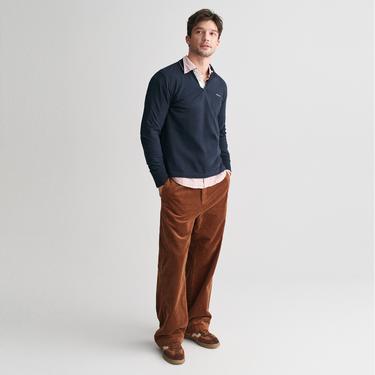  GANT Erkek Lacivert Regular Fit Logolu Polo