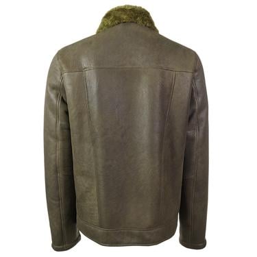  Yeşil Dante Erkek Kürk Mont