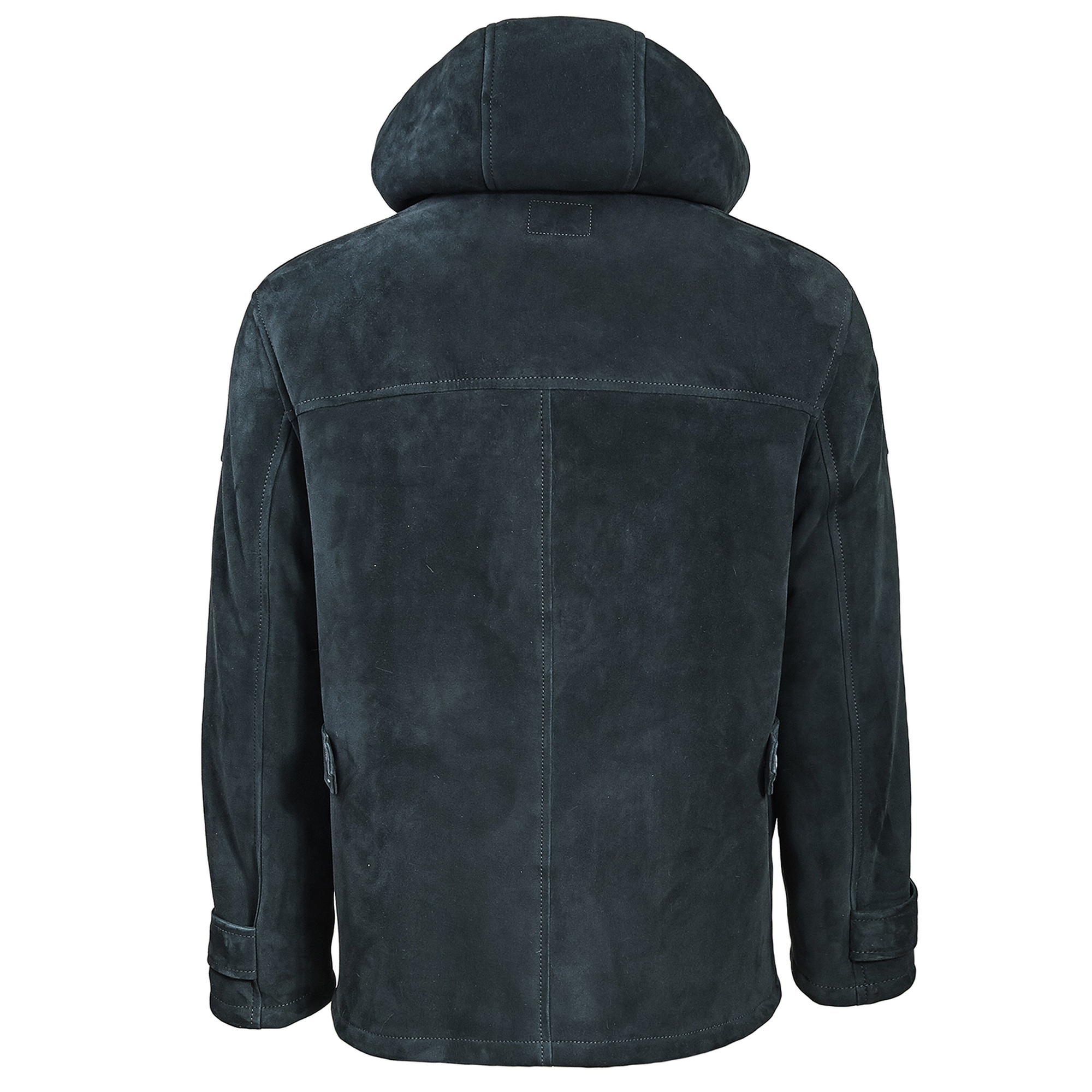 Lacivert Dione Erkek Kürk Kaban