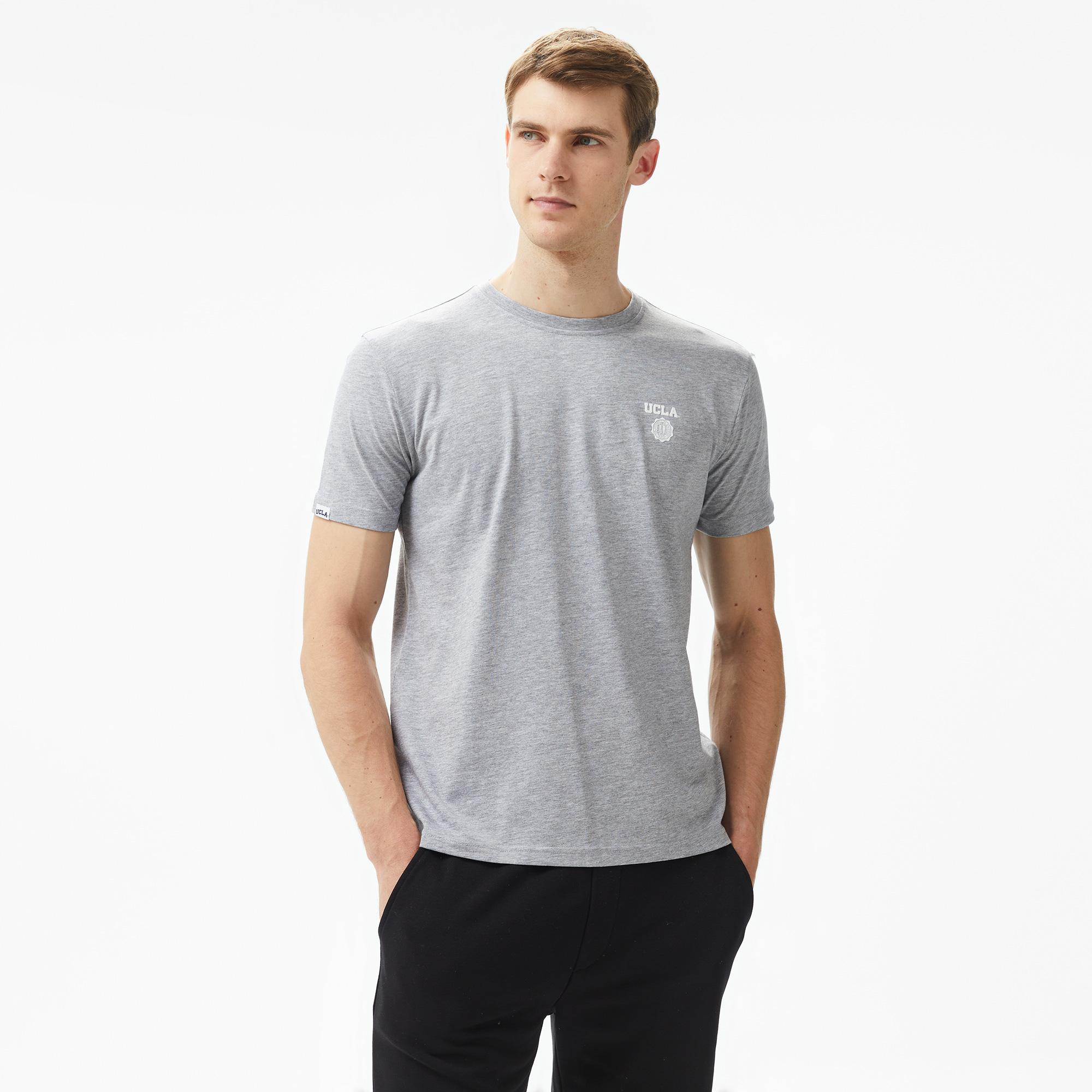 Ucla Avalon Erkek Gri T-Shirt