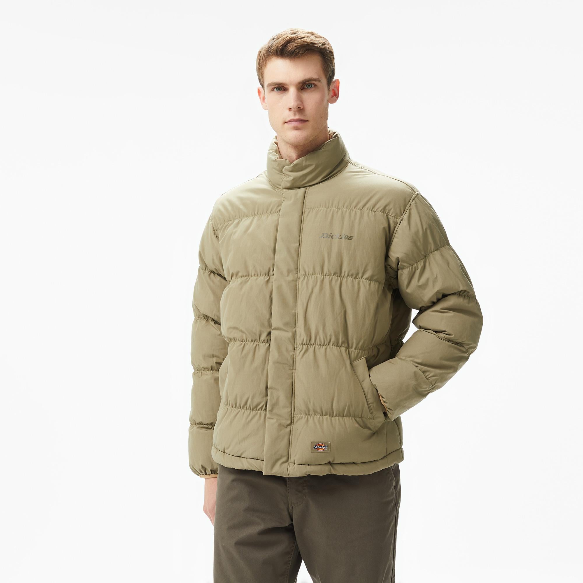 Dickies Scobey Puffer Erkek Yeşil Mont