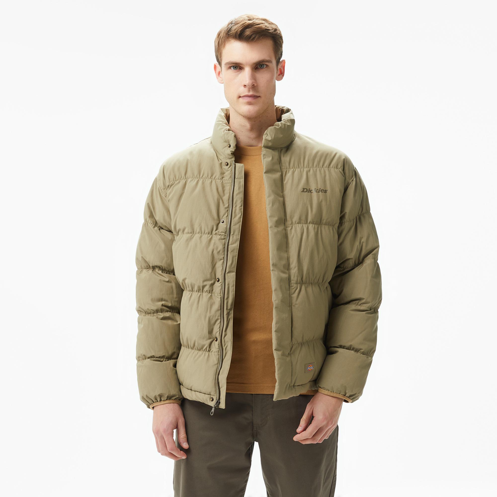 Dickies Scobey Puffer Erkek Yeşil Mont