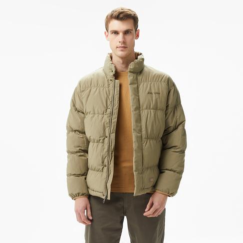  Dickies Scobey Puffer Erkek Yeşil Mont