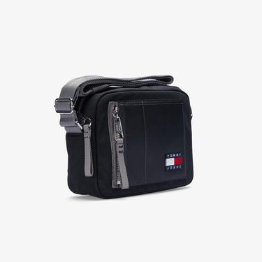  Tommy Hilfiger Jeans Surplus Erkek Siyah Laptop Çantası