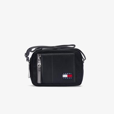  Tommy Hilfiger Jeans Surplus Erkek Siyah Laptop Çantası