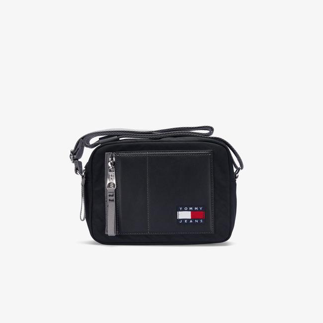  Tommy Hilfiger Jeans Surplus Erkek Siyah Laptop Çantası