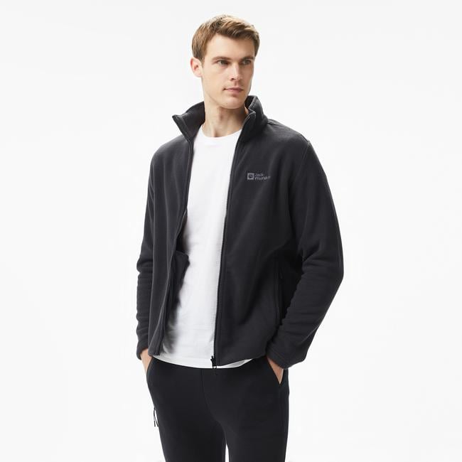  Jack Wolfskin Winterstein Fz Erkek Siyah Outdoor Ceket