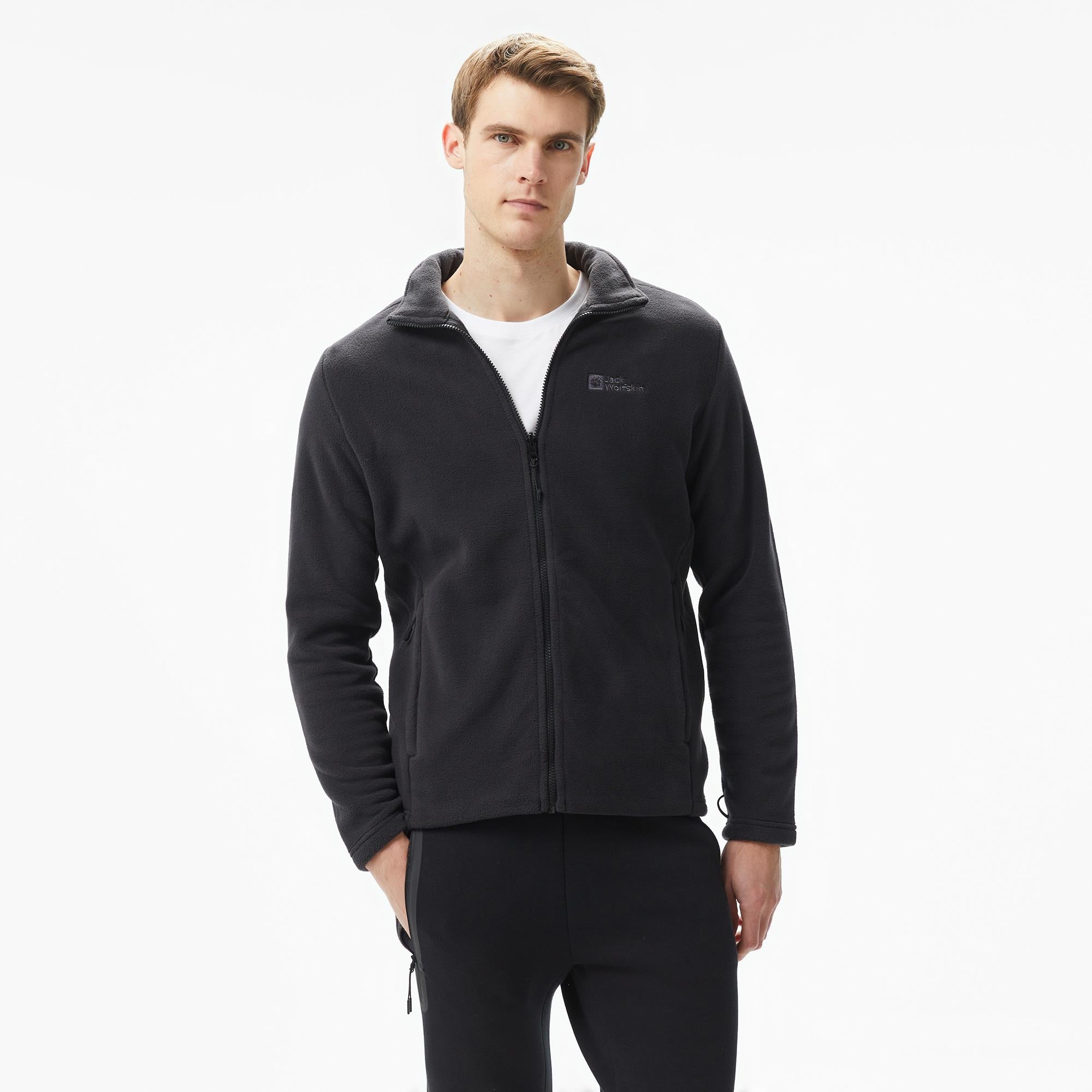 Jack Wolfskin Winterstein Fz Erkek Siyah Outdoor Ceket