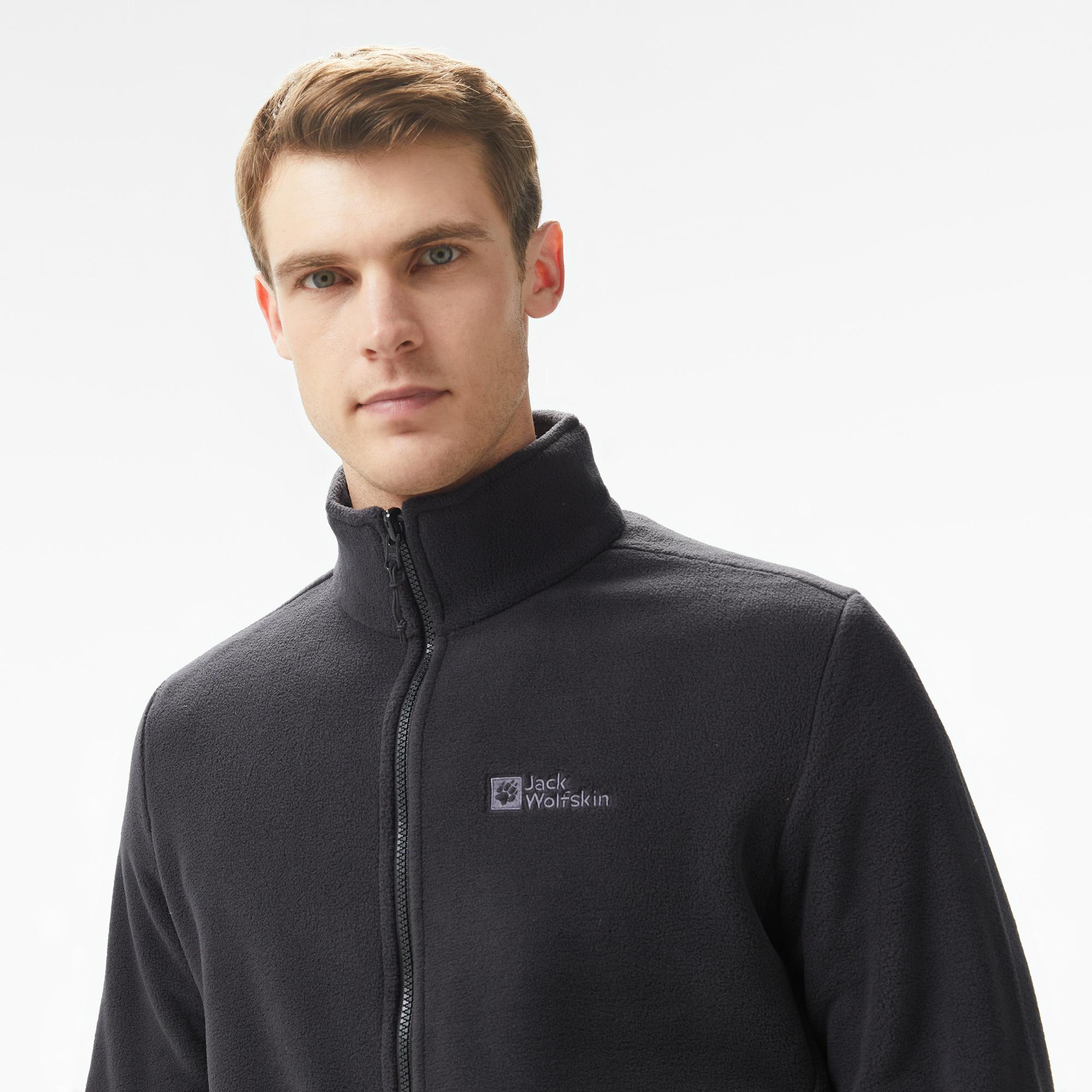 Jack Wolfskin Winterstein Fz Erkek Siyah Outdoor Ceket