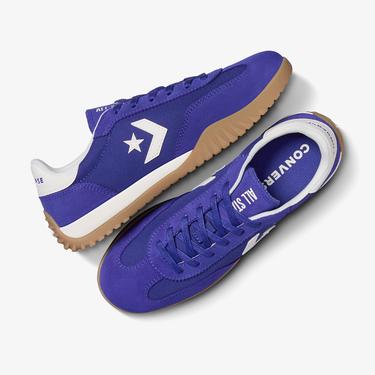  Converse Run Star Trainer Unisex Mavi Süet Sneaker