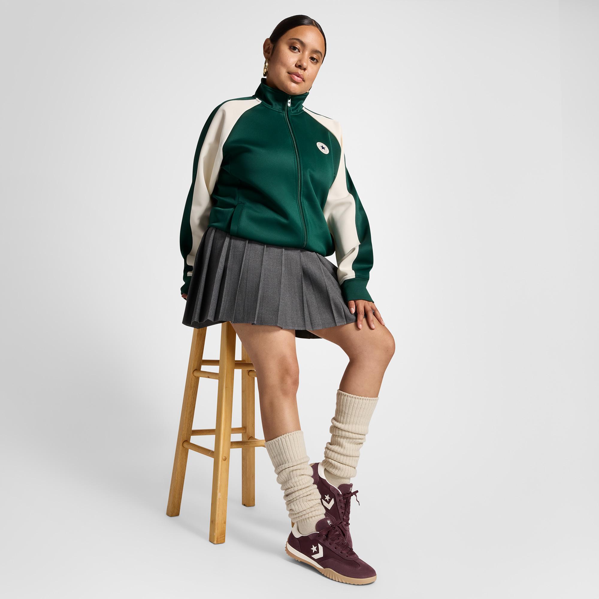 Converse Run Star Trainer Unisex Bordo Süet Sneaker