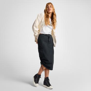  Converse Chuck Taylor All Star Wedge Kadın Siyah Platform Sneaker