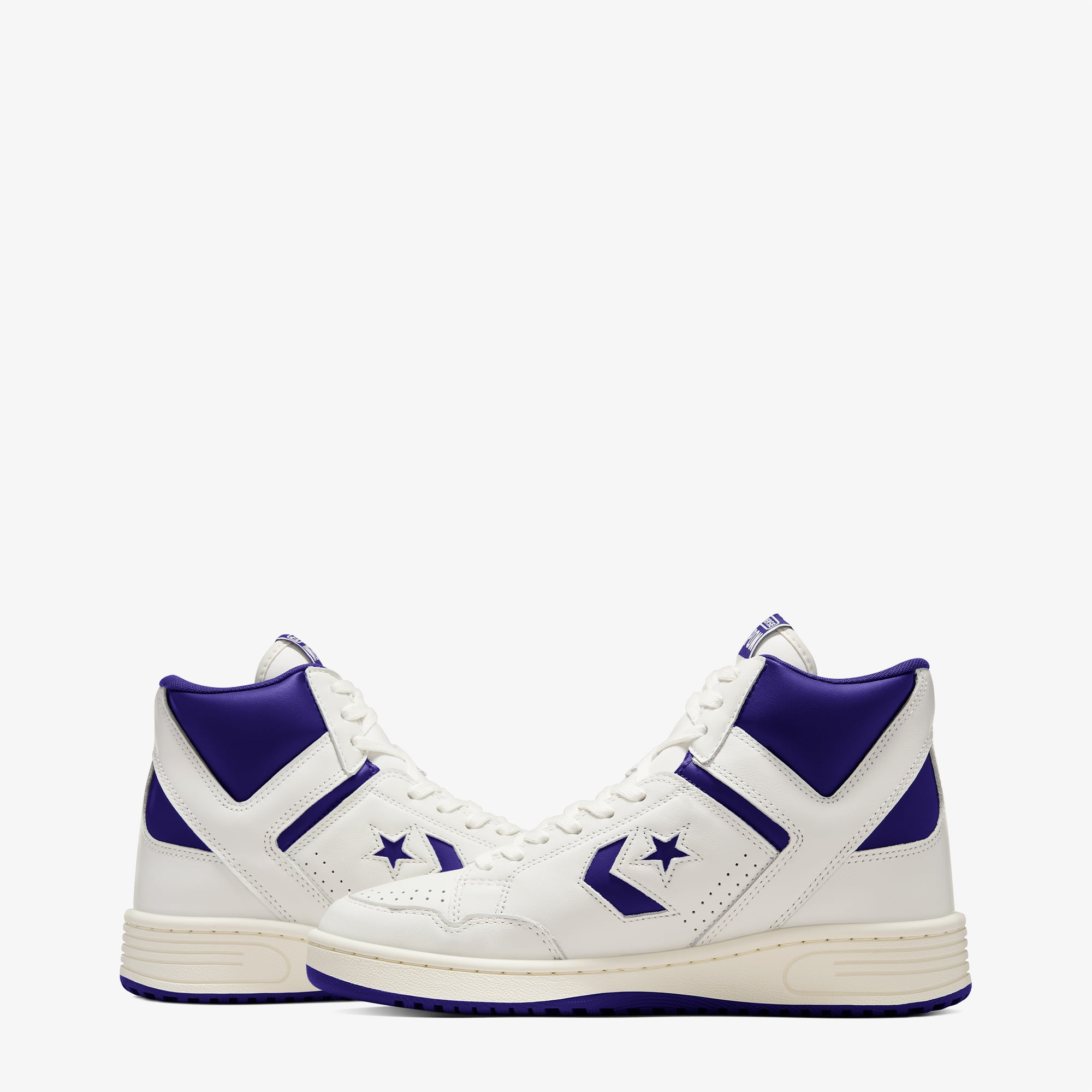 Converse Converse Mor Weapon Unisex Krem Deri Sneaker | FashFed Mor - 5. görsel