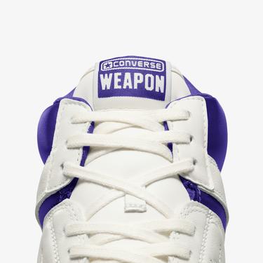  Converse Weapon Unisex Krem Deri Sneaker