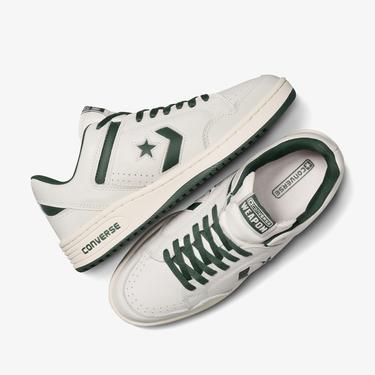  Converse Weapon Unisex Yeşil Deri Sneaker