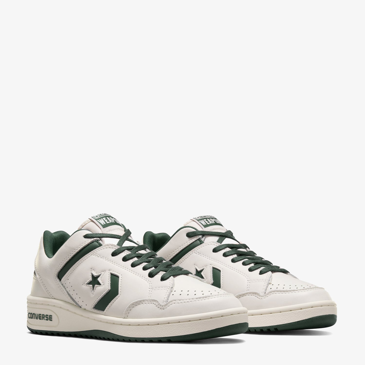 Converse Weapon Unisex Yeşil Deri Sneaker - Görsel 4