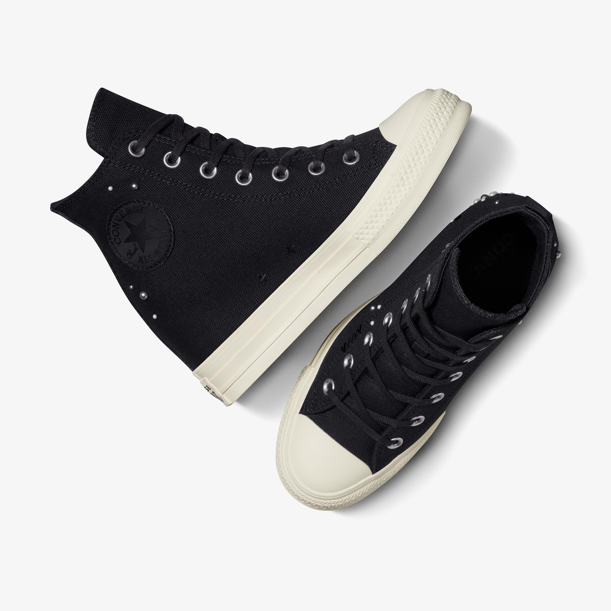 Converse Chuck Taylor All Star Wedge Kadın Siyah Platform Sneaker