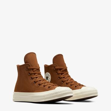  Converse Chuck 70 Unisex Kahverengi Süet Sneaker