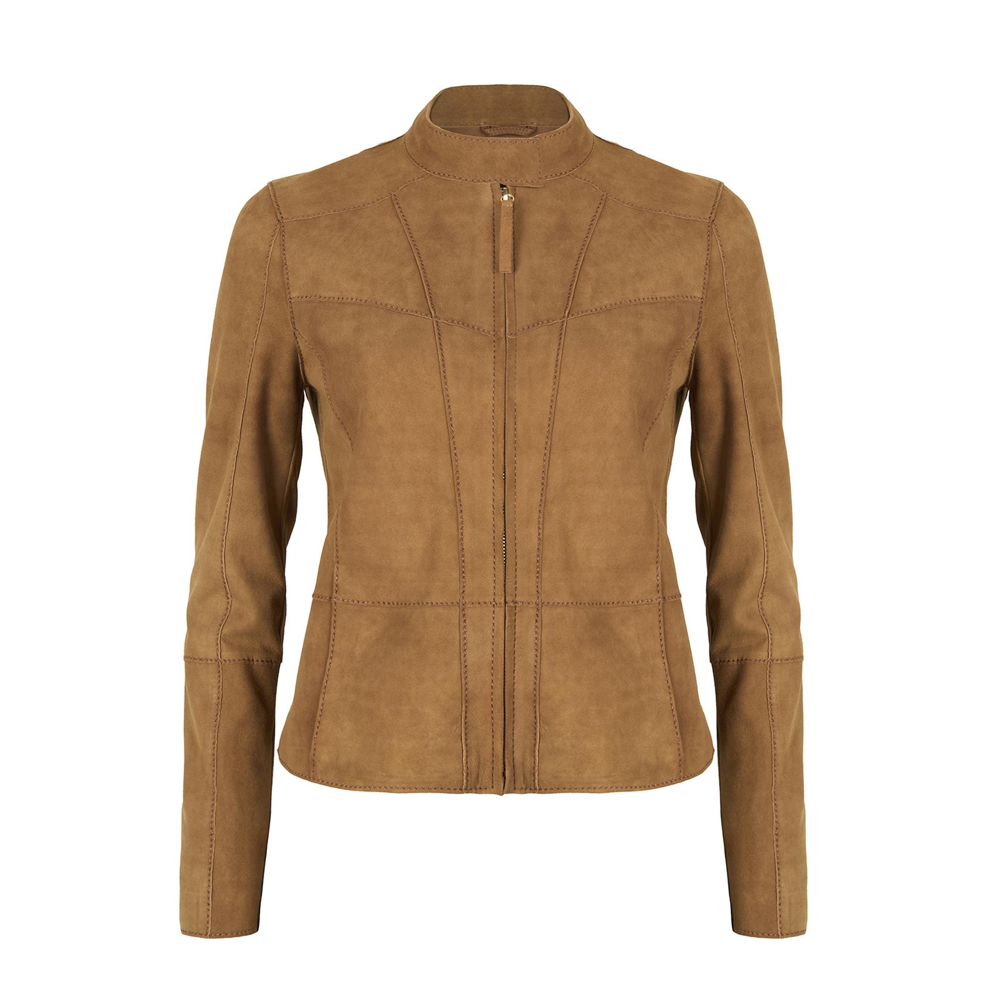 Kadın Taba Süet Ceket