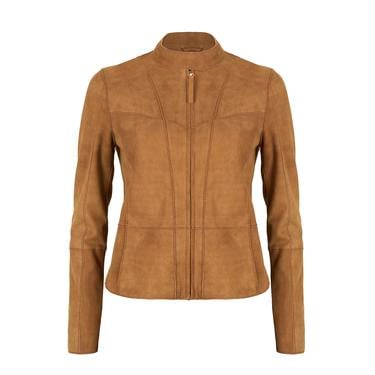  Kadın Taba Süet Ceket
