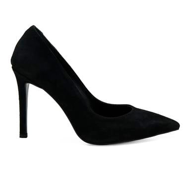  Kadın Siyah Süet Stiletto