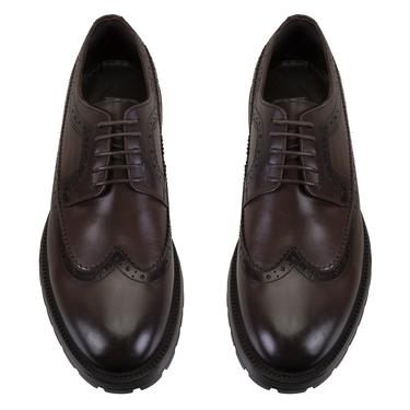  Heleni Kahve Erkek Deri Klasik Ayakkabı