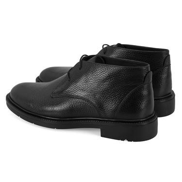  Amelian Siyah Erkek Deri Bot