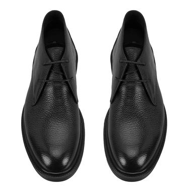  Amelian Siyah Erkek Deri Bot