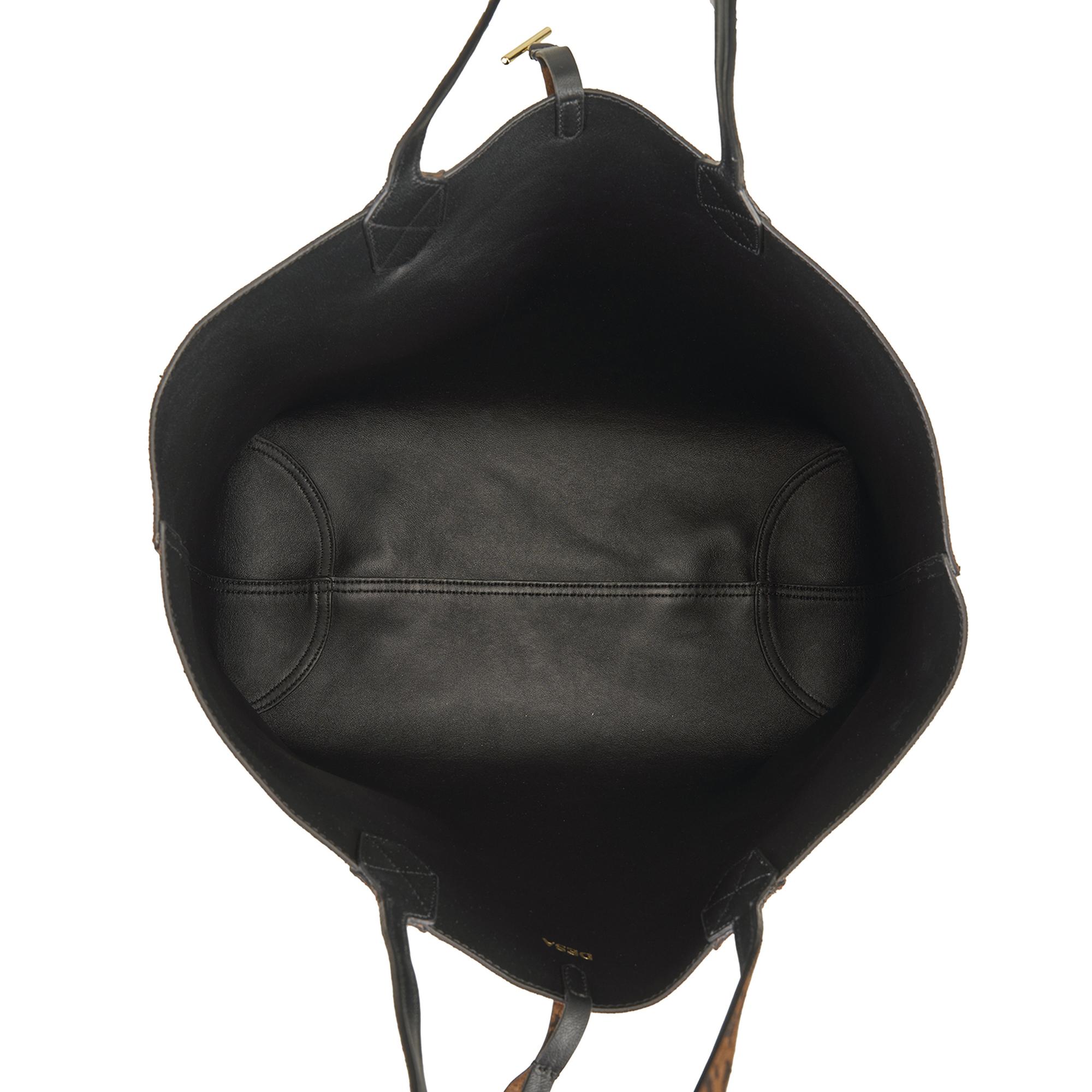 XXXEmely Leopar Kadın Çift Taraflı Deri Omuz Çantası