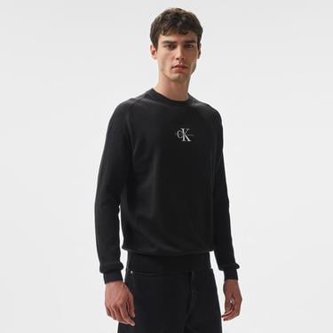  Calvin Klein Jeans Erkek Siyah Triko