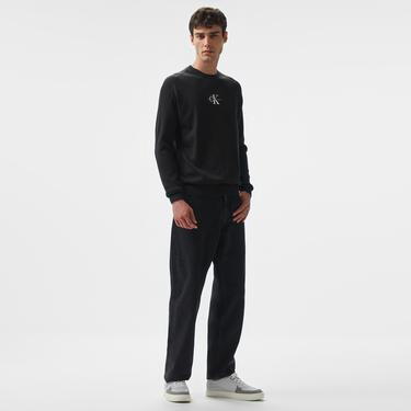  Calvin Klein Jeans Erkek Siyah Triko