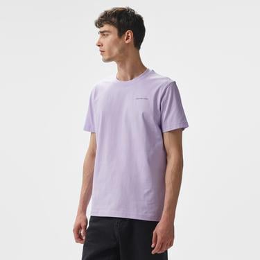  Calvin Klein Jeans Erkek Mor T-Shirt