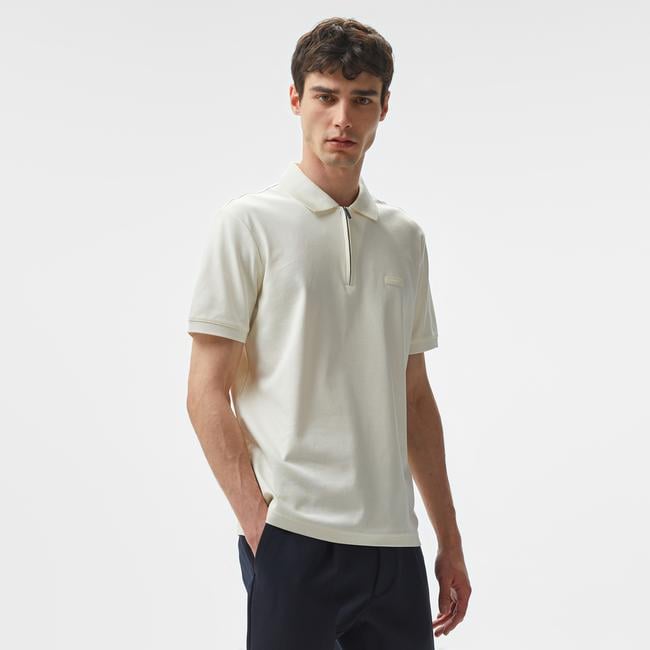  Calvin Klein Erkek Beyaz Polo