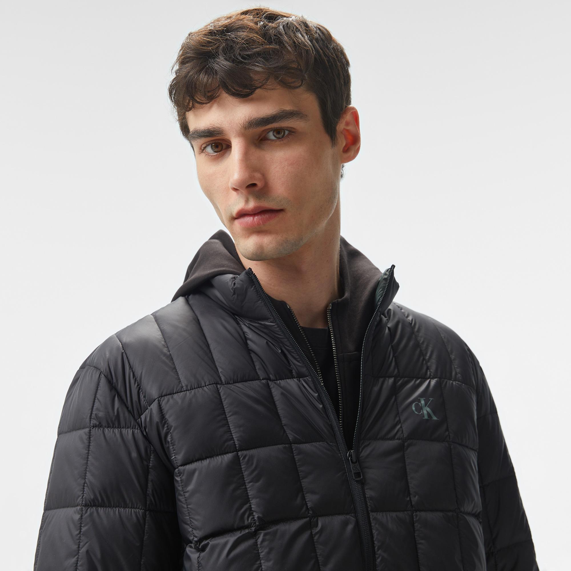 Calvin Klein Jeans Erkek Siyah Mont