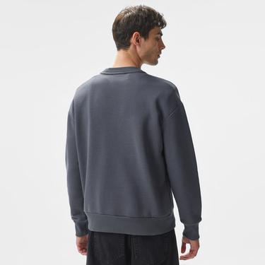  Calvin Klein Erkek Gri Sweatshirt