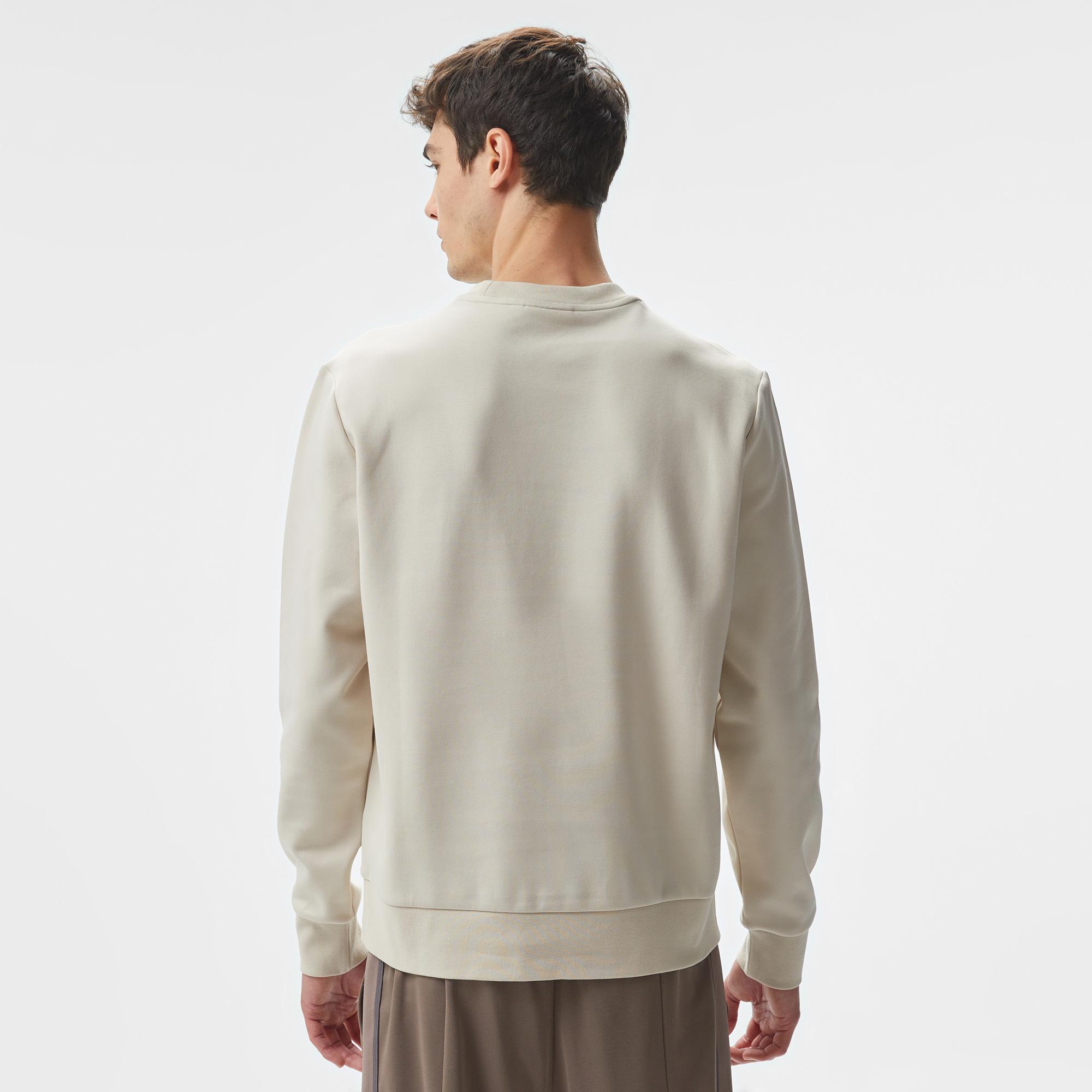 Calvin Klein Erkek Bej Sweatshirt