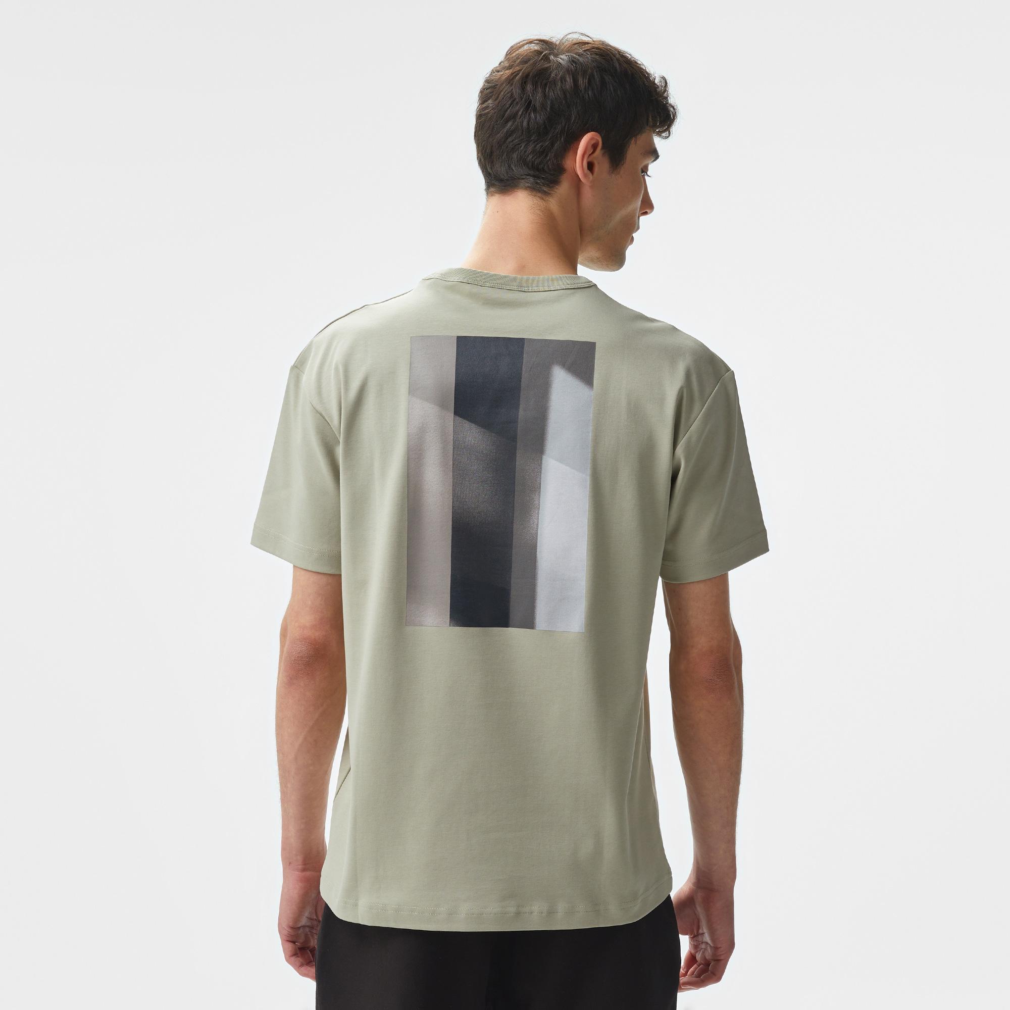 Calvin Klein Erkek Gri T-Shirt