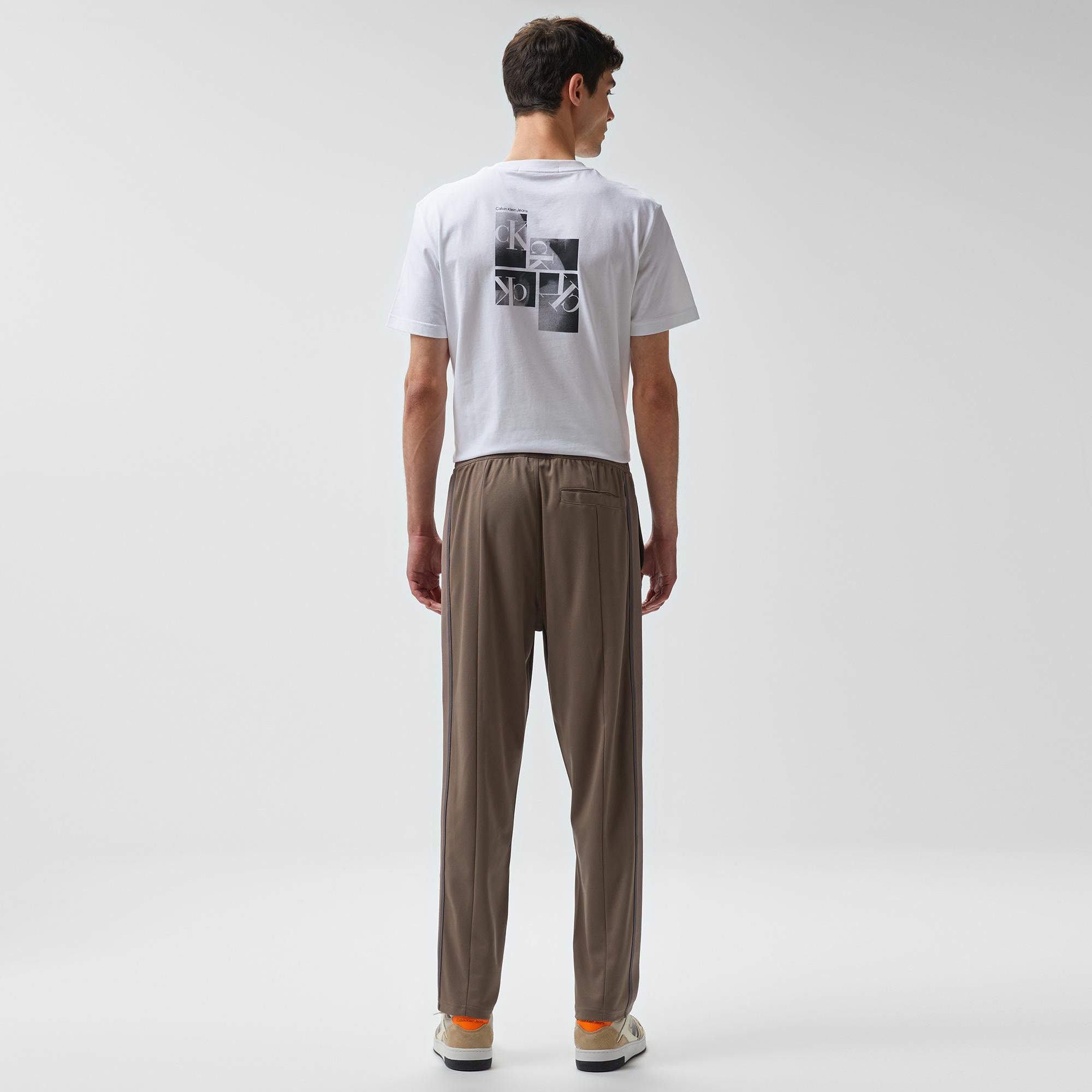 Calvin Klein Erkek Kahverengi Eşofman Altı