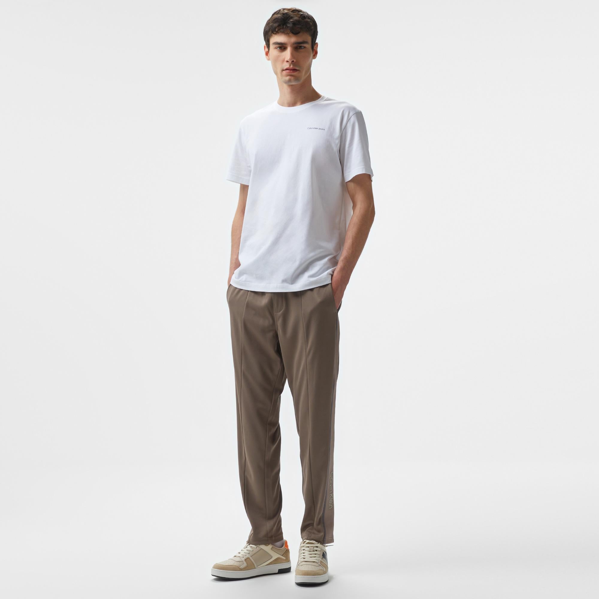 Calvin Klein Erkek Kahverengi Eşofman Altı