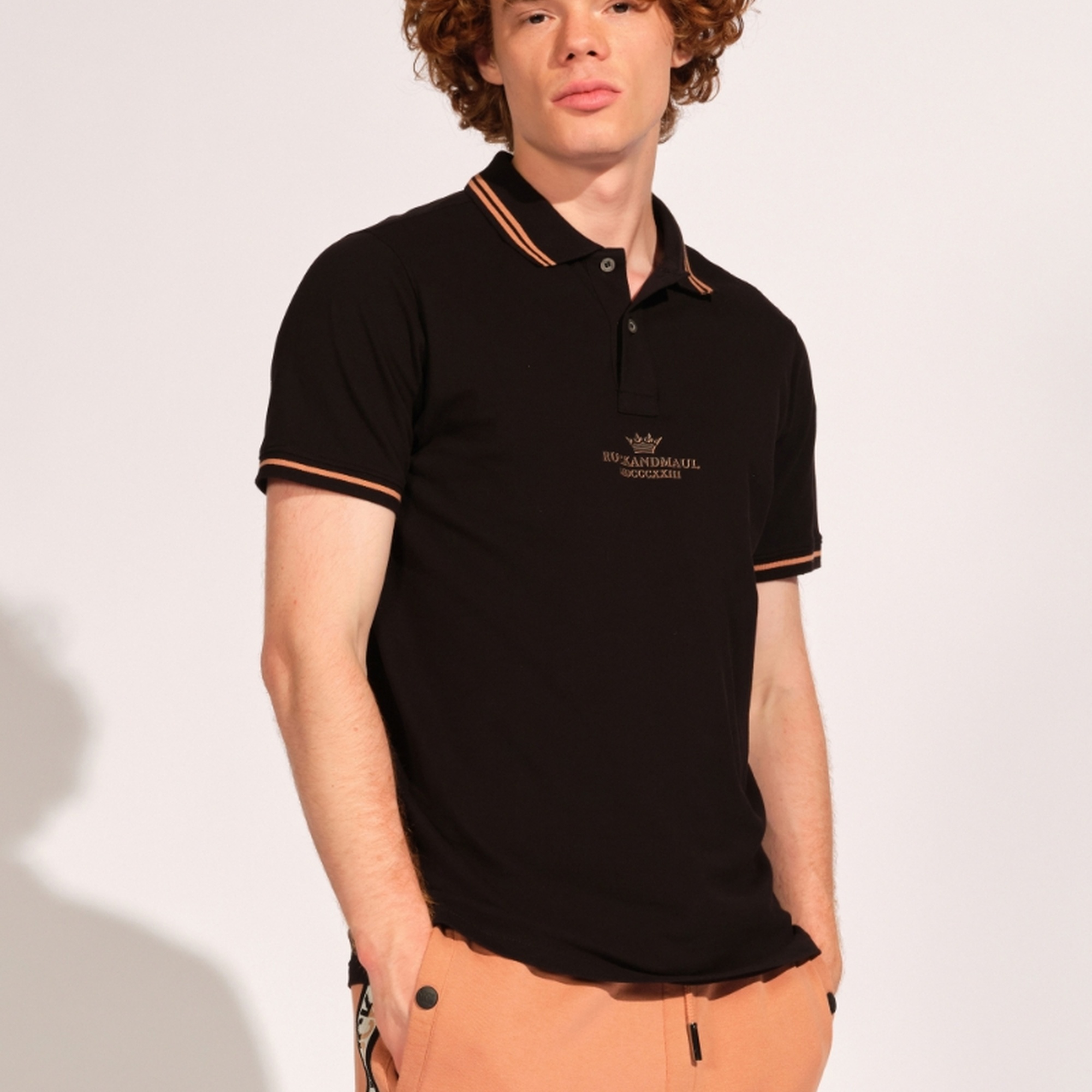 Siyah Erkek Polo Tişört