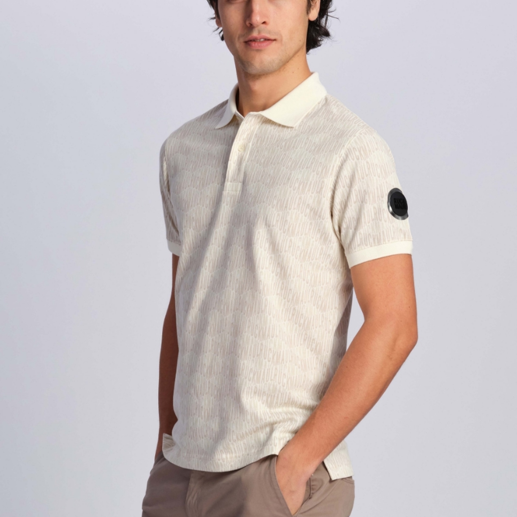 Ekru Erkek Polo Tişört