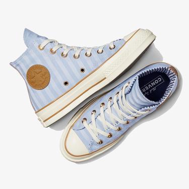  Converse Chuck 70 Herringbone Stripe Kadın Mavi Sneaker