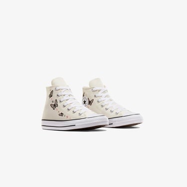  Converse Chuck Taylor All Star Butterflies Genç Ekru Sneaker
