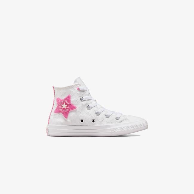  Converse Chuck Taylor All Star Sparkle Çocuk Beyaz Sneaker