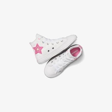  Converse Chuck Taylor All Star Sparkle Çocuk Beyaz Sneaker