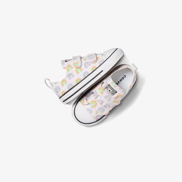  Converse Chuck Taylor All Star Rainbows Çocuk Beyaz Sneaker